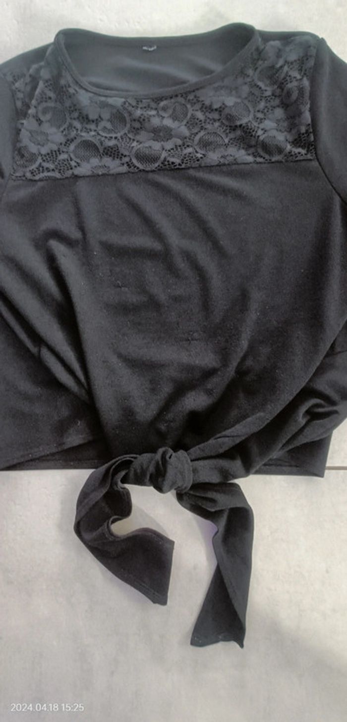 Haut femme manches mi-longues - photo numéro 2