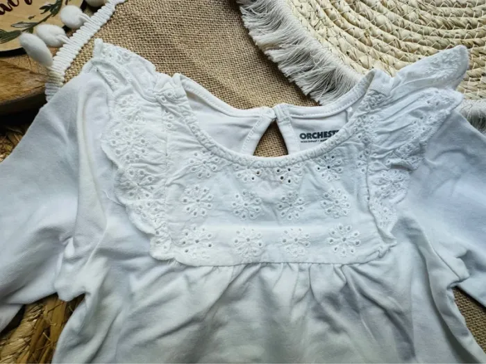 Blouse blanche Orchestra neuve - photo numéro 3