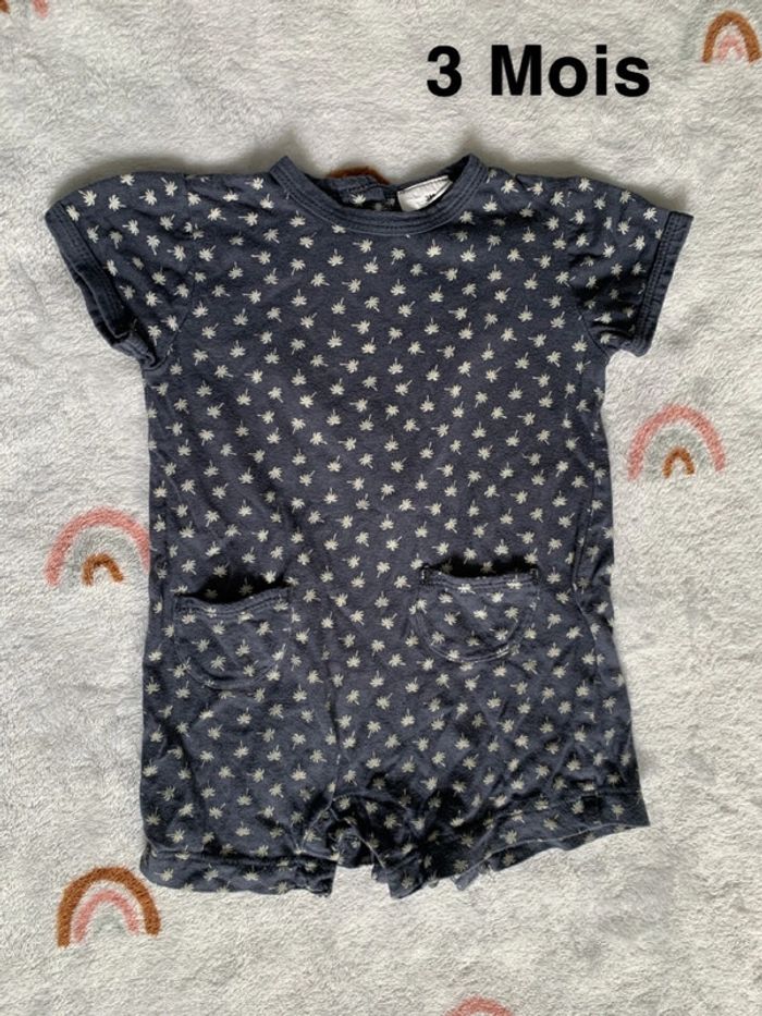 Combinaison short 3 mois