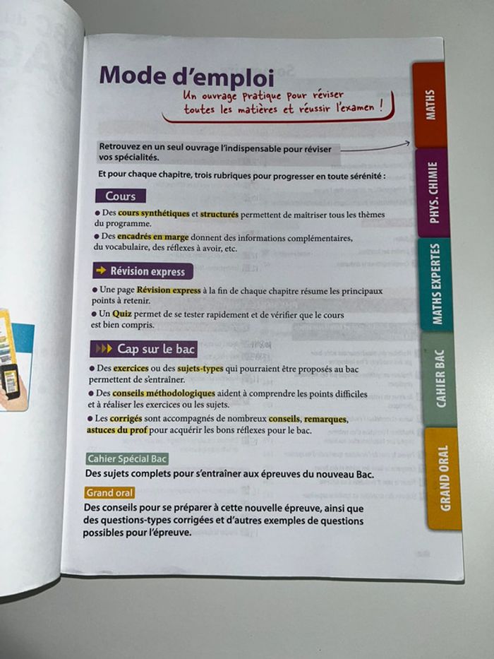 Livre scolaire : ABC du bac tout-en-un Terminale - photo numéro 3
