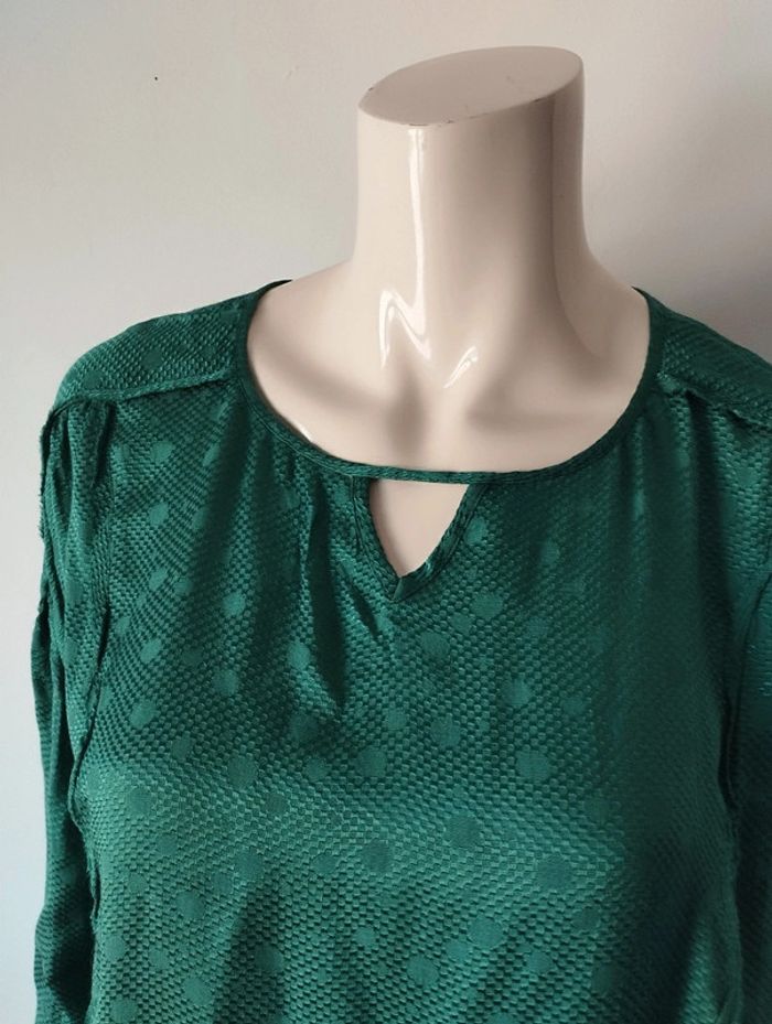 Robe Erinly couleur Émeraude taille 38 - photo numéro 2