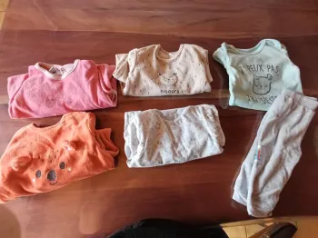 Lot de pijamas polaire
