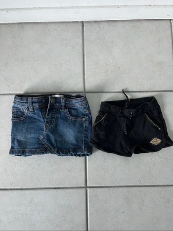 Jupe et short