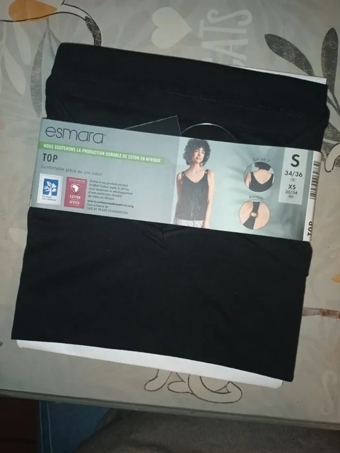Top débardeur taille 34 36