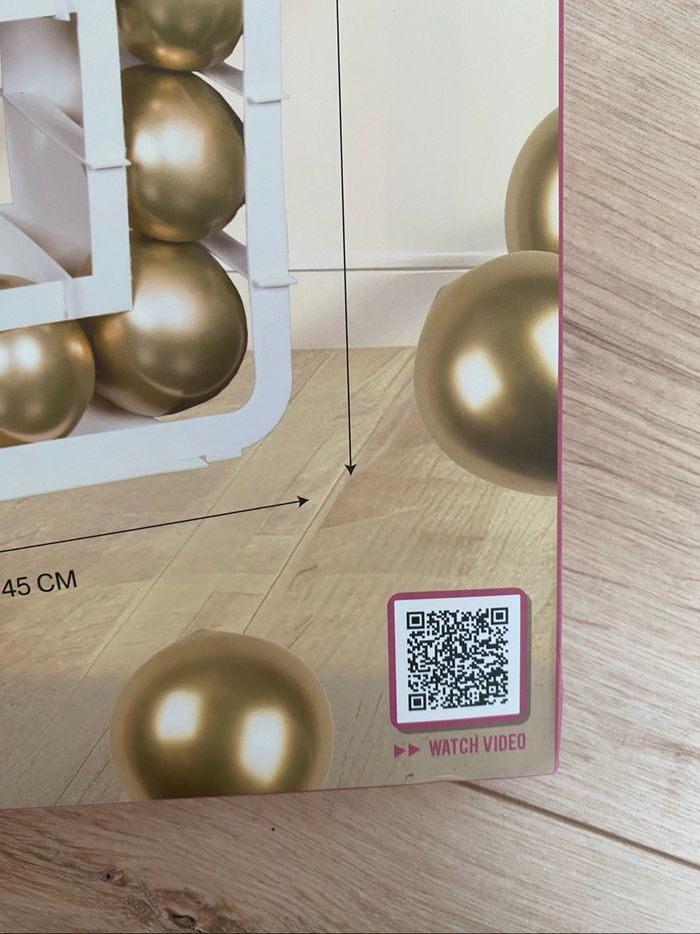 Kit cadre ballons numéro 9 - photo numéro 2