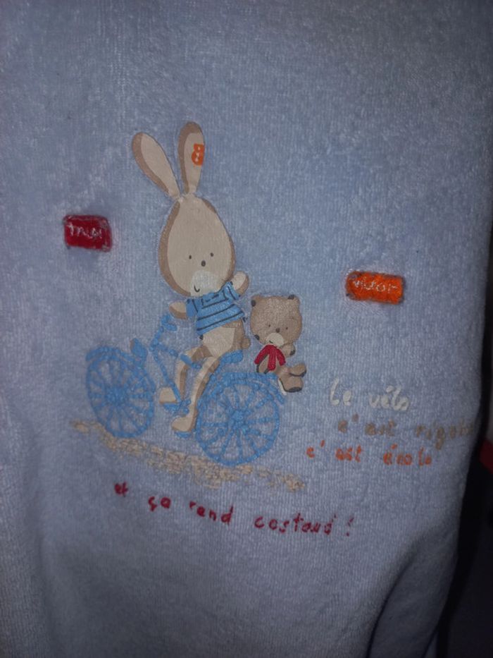 Pyjama / Dors bien/ Grenouillère état neuf garçon taille 6 mois - photo numéro 3