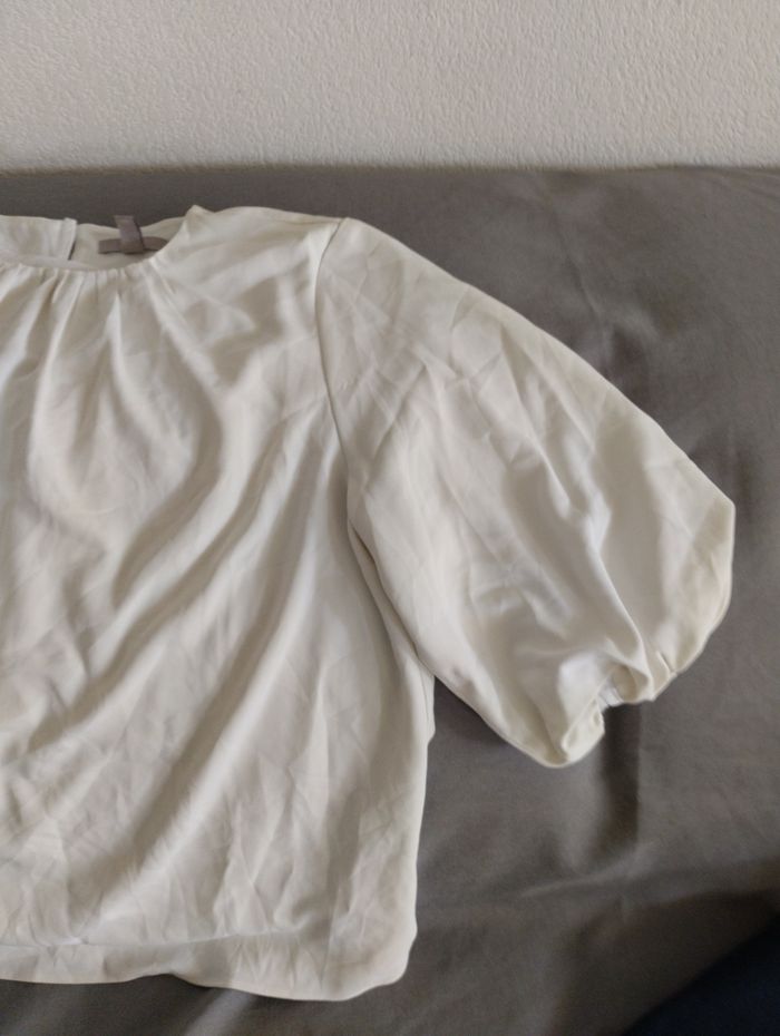 Blouse femme manches ballon taille L H&M - photo numéro 3