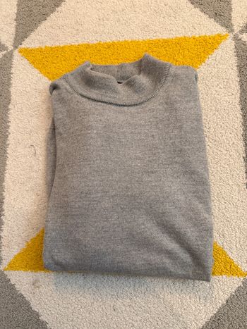 Pull en laine gris Bayard Taille S