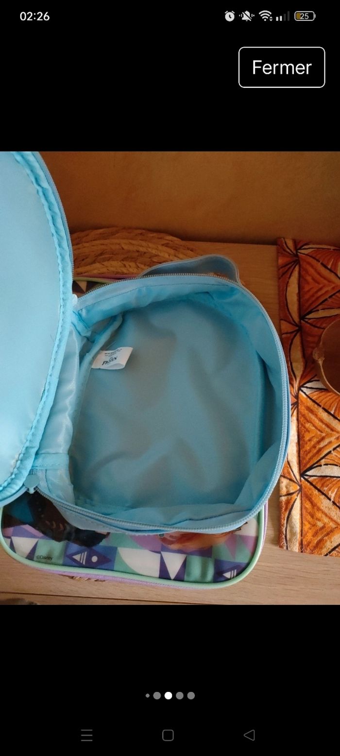 Trousse et sac isotherme reine des neiges - photo numéro 3