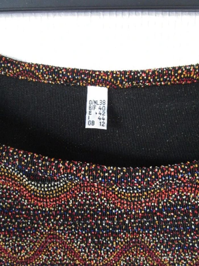 T-shirt à paillettes vintage 38/40 TBE - photo numéro 6