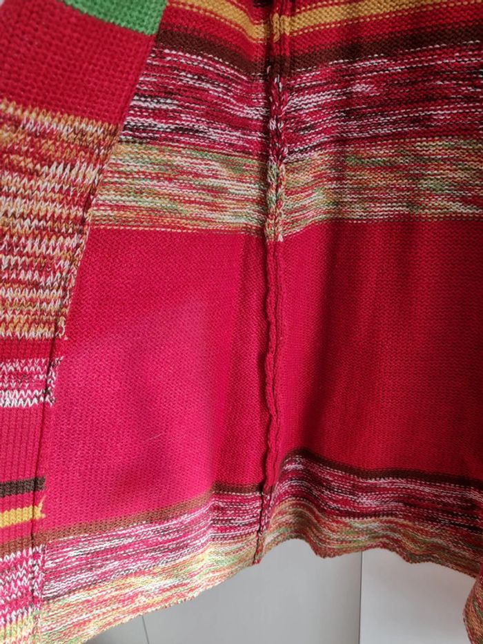 Gilet multicolore mi saison S rainbow - photo numéro 5