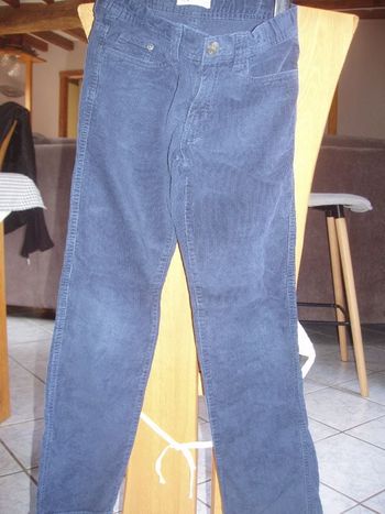 pantalon velours droit
