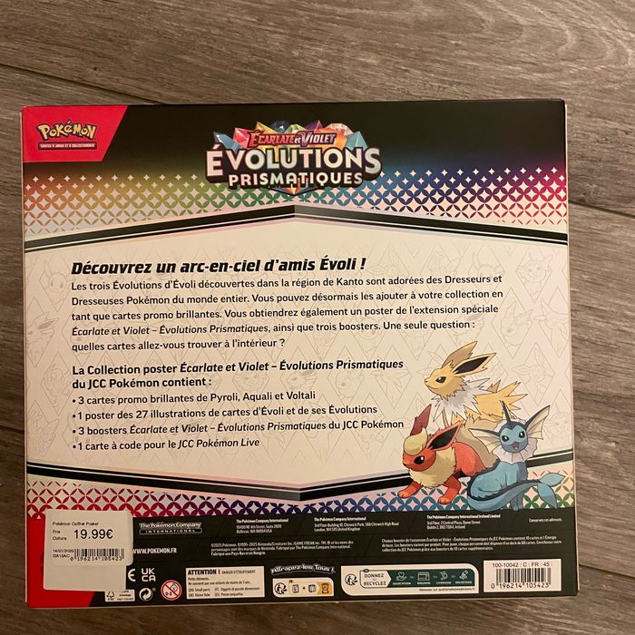 Lot items Pokémon Évolution Prismatique EV8.5 - photo numéro 8