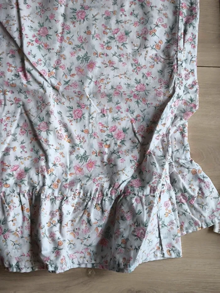 Lot de taies de traversins vintage motif floral - photo numéro 3