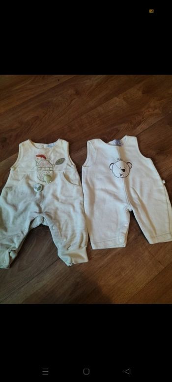 2 salopette 1 mois