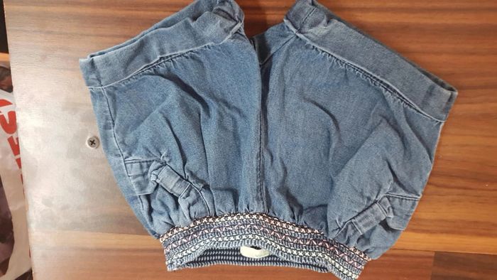Beau petit short en jean 3 mois - photo numéro 3