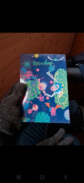 Carnet bloc notes rick et morty