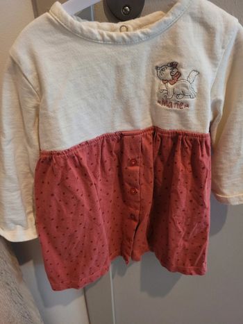 Ensemble Robe et legging Disney Marie (Aristochats) 12 mois