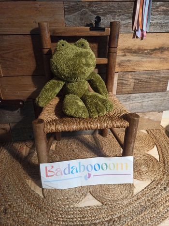 Peluche grenouille crapeau tbe