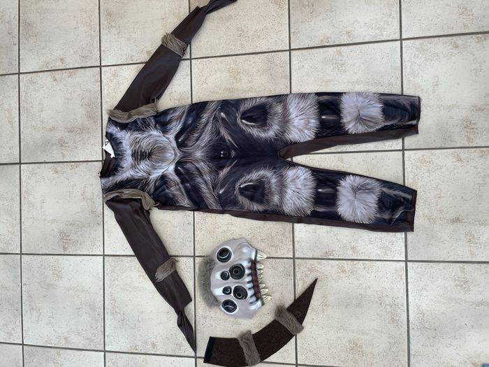 Costume / déguisement araignée Gifi 4-6ans (masque cassé)