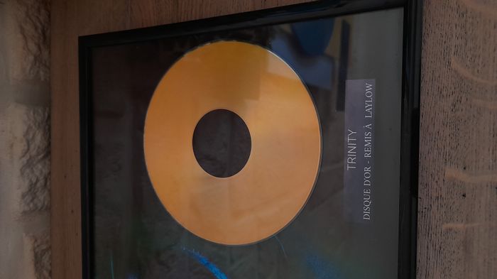 Réplique disque d'or encadré Laylow - Trinity - photo numéro 2