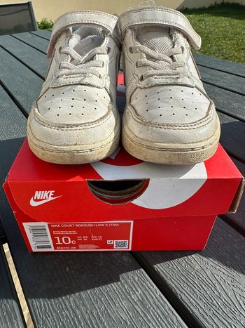 Nike court borough low 2 blanc Pointure 27