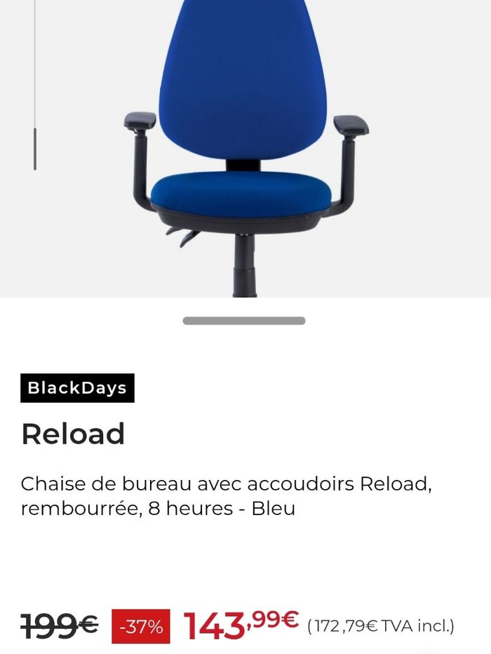 Chaise de bureau - photo numéro 6