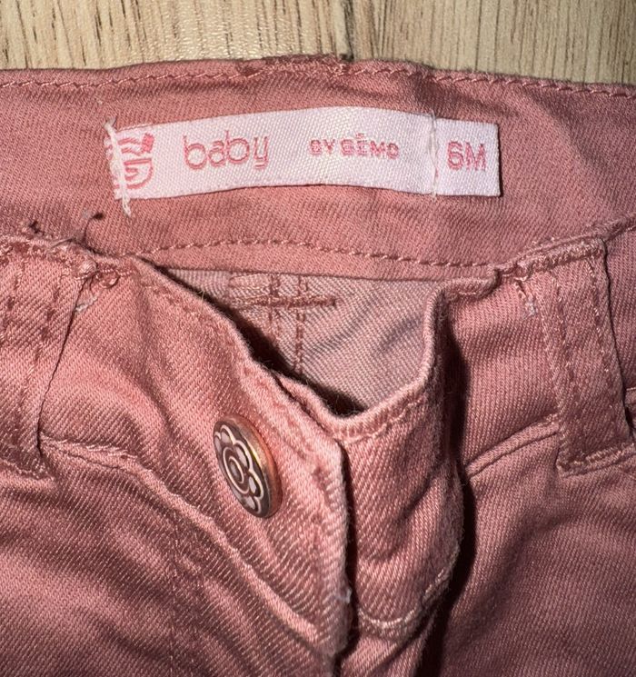 Ensemble fille pantalon rose et haut marine Disney - photo numéro 6