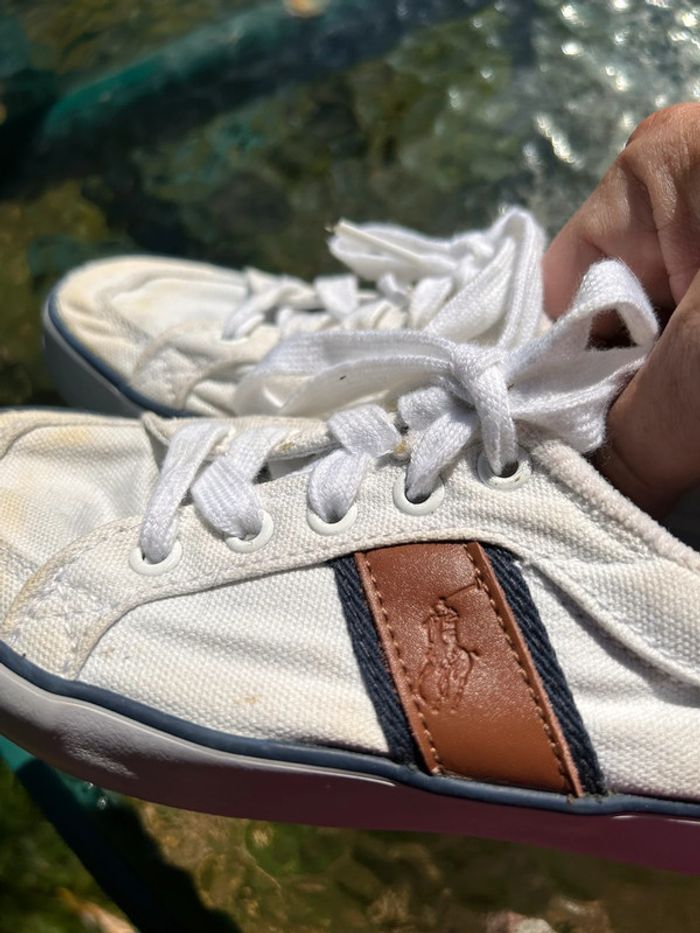 Lot de 2 baskets en toile 29 et 30 Ralph Lauren