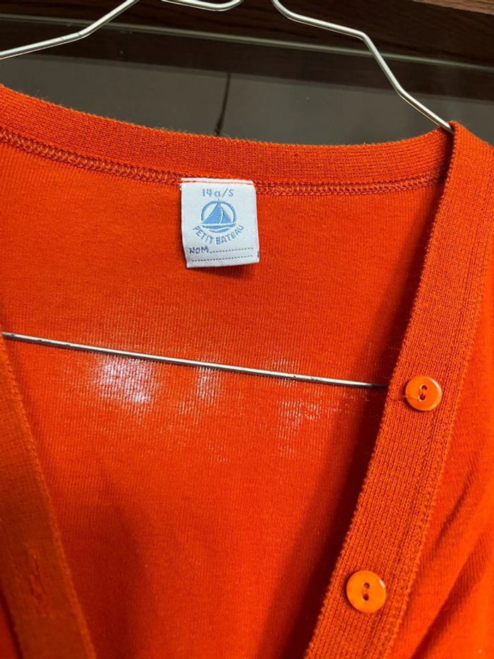 Cardigan en V Petit Bateau 14 ans / S - photo numéro 3