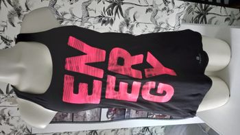 Débardeur sport noir Energy