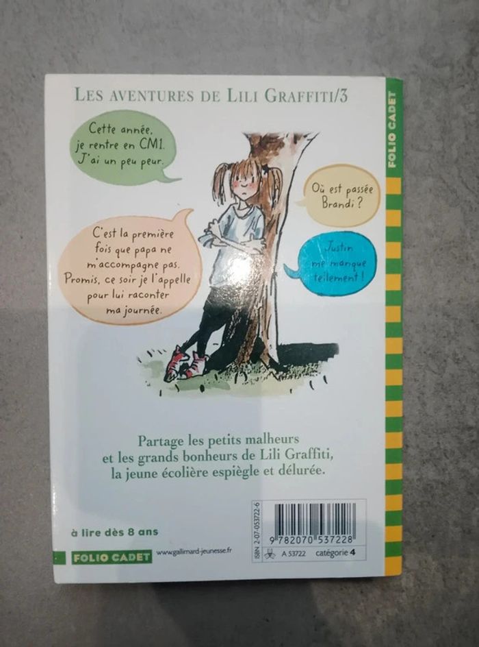 Livre enfant - lot de 7 livres de la collection "Les aventures de Lili Graffiti" - photo numéro 5