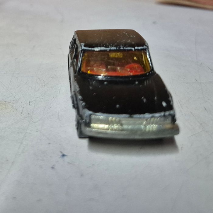 Voiture miniature vintage majorette saab turbo noir n284 1/64 - photo numéro 2