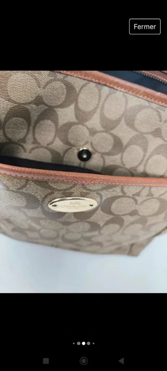 Sac Coach Vintage - photo numéro 11