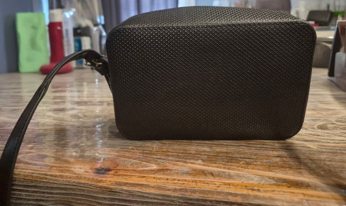 Sac à bandoulière lacoste Chantaco en cuir piqué - photo numéro 2