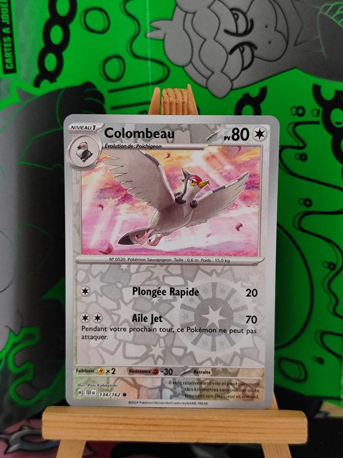 Colombeau reverse 134/162 Forces Temporelles