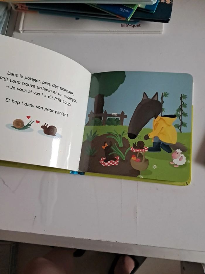 Lot 2 livres ptit loup - photo numéro 3
