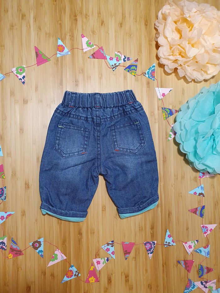Pantalon Jean Bébé Doublé coton Orchestra 54 cm / 1 mois - photo numéro 3