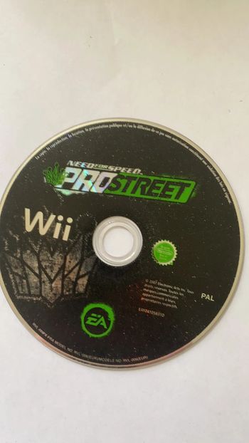 Need for speed pro street wii