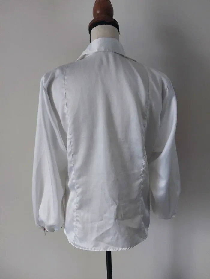 Chemise blanche "Brigitte Saget" - photo numéro 5