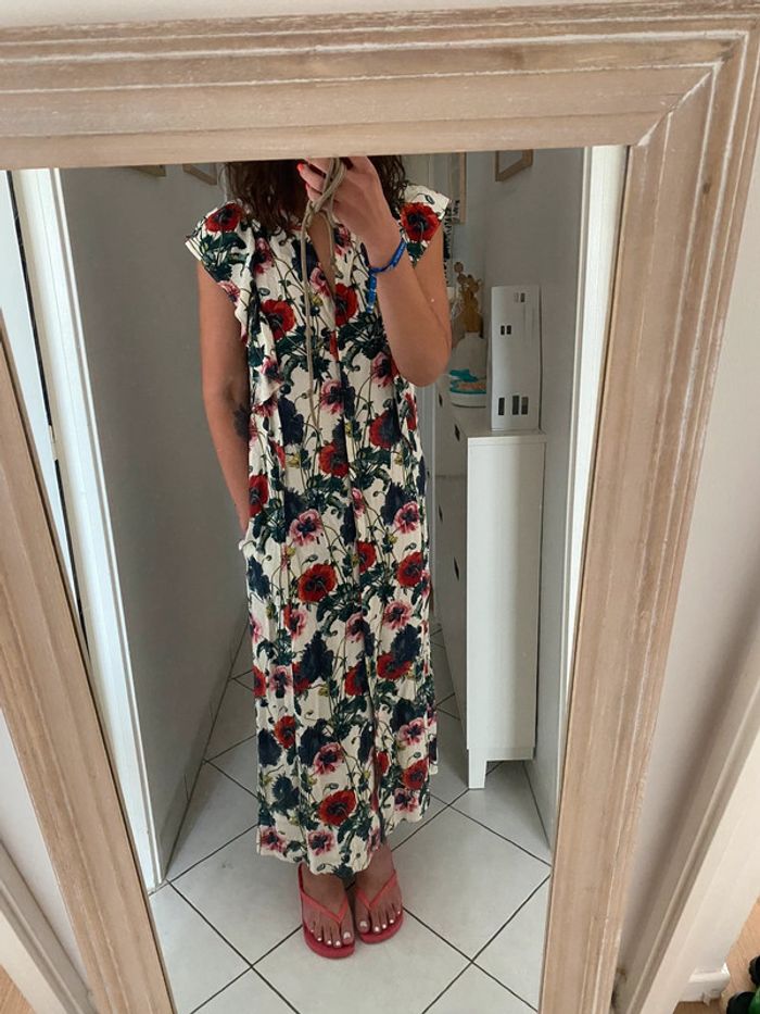 Robe à fleurs h&m - photo numéro 4