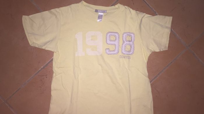 Teeshirt jaune garçon T10 ans Décathlon - photo numéro 2