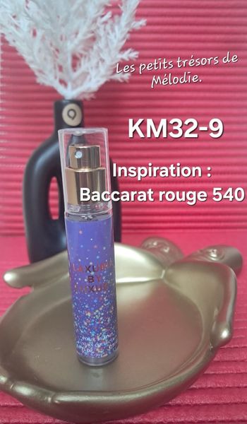 Parfum de poche inspiration Baccarat rouge 540