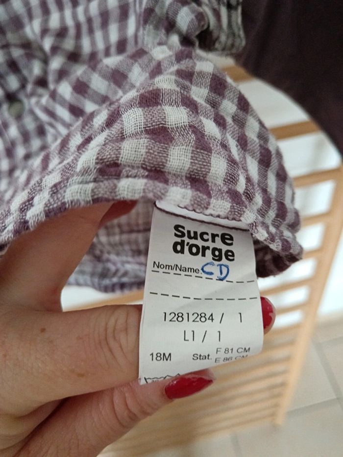 Chemise sucre d'orge - photo numéro 4