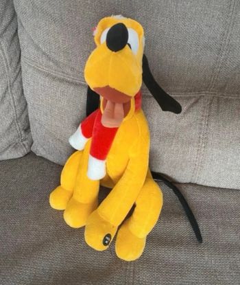 Peluche Pluto de Noël 