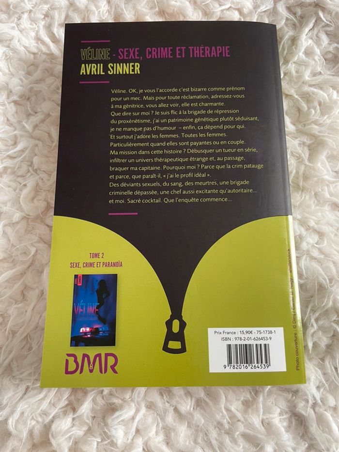 Livre Veline Avril Sinner - photo numéro 2