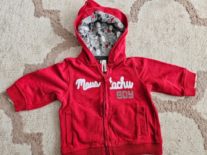 Sweat zippé bébé
