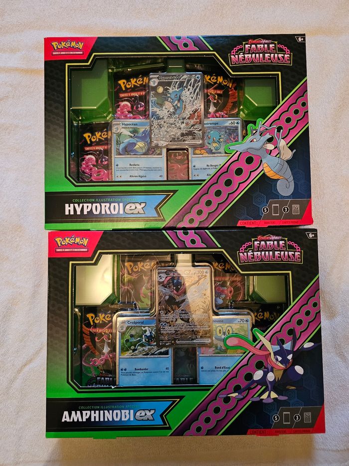 Lot coffret ex fable nébuleuse