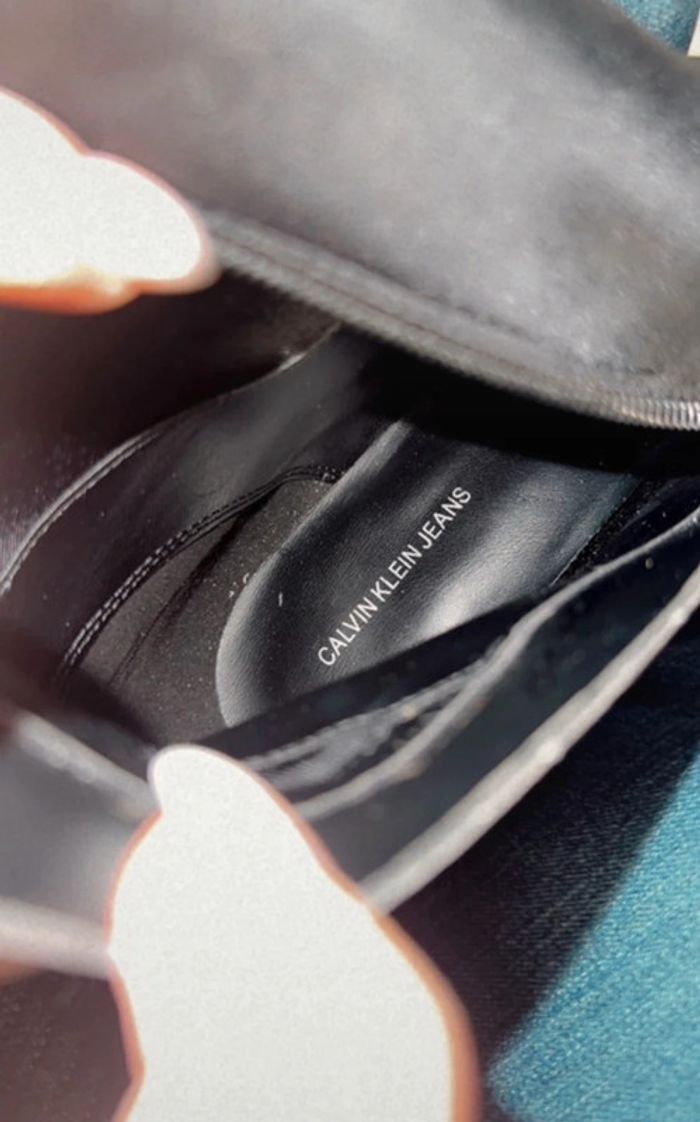 Bottes Genoux Calvin Klein Neuves Taille 38 - photo numéro 9