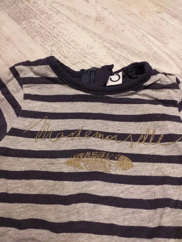 Robe 3 pommes 3-6 mois - photo numéro 5